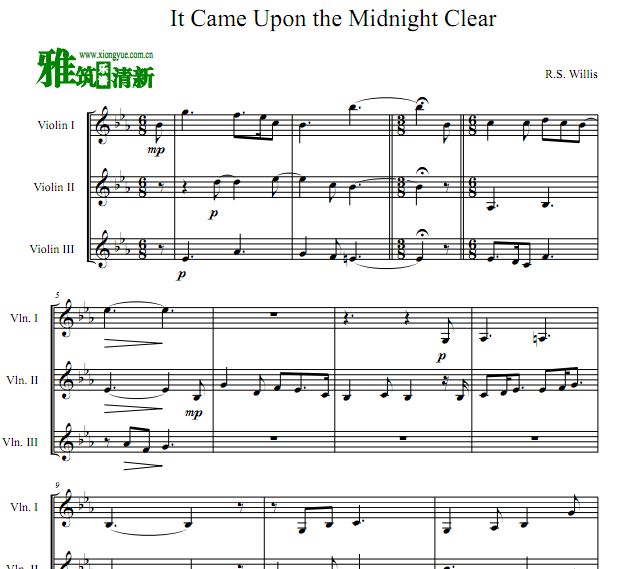 ʥҹ It Came Upon the Midnight ClearС