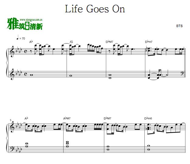BTS - Life Goes Onٶ