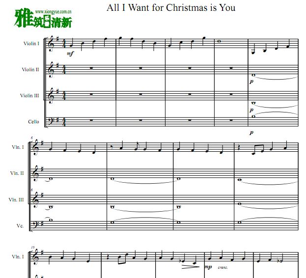 All I Want For Christmas Is YouСһٺ 