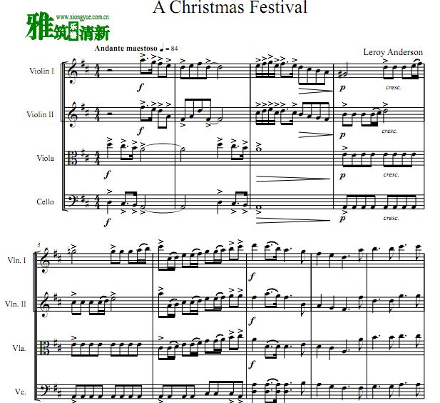 A Christmas Festival ʥ
