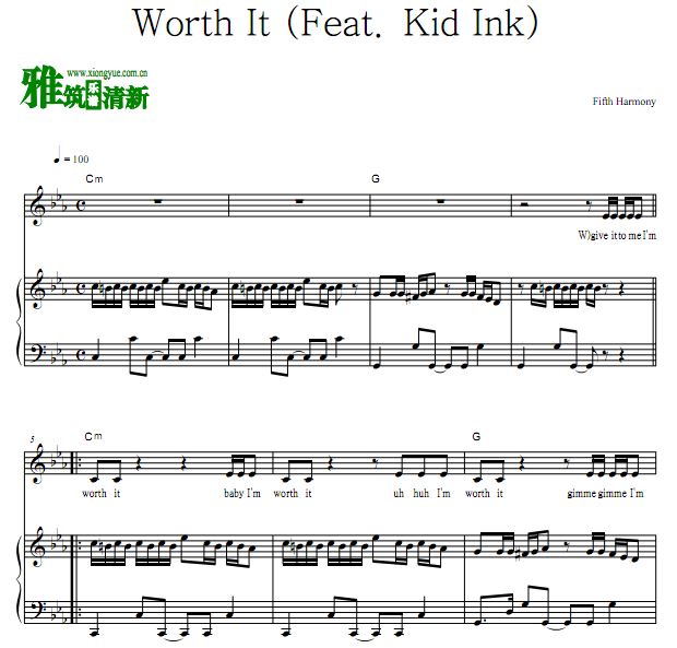 Fifth Harmony - Worth It   