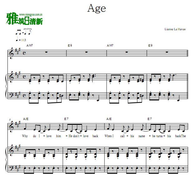 Lianne La Havas - Age  