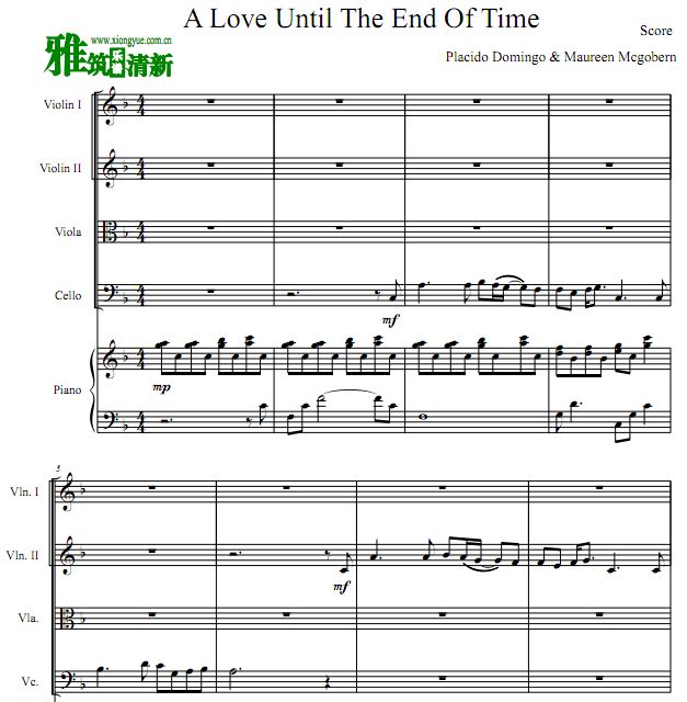 A Love Until The End Of Timeٰ