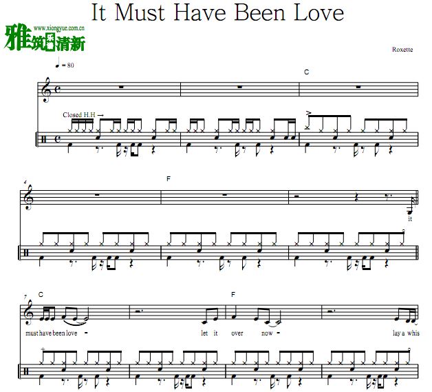 Roxette - It Must Have Been Love