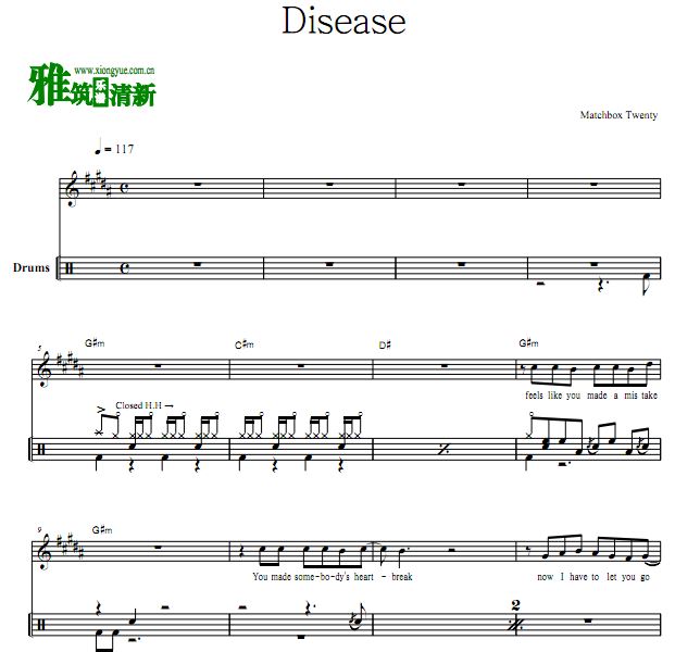 ֶ Matchbox Twenty - Disease