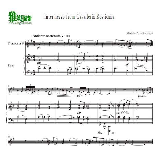 ʿ Intermezzo from Cavalleria RusticanaСŸٰ