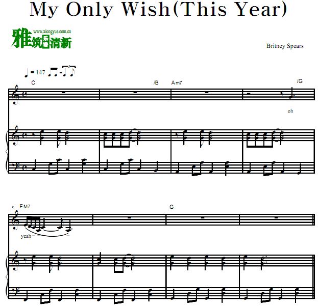   My Only Wish(This Year)ٰ