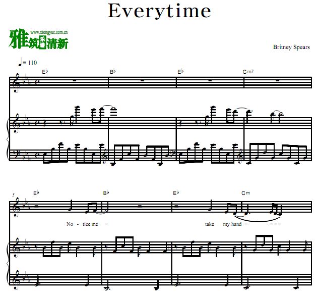  Britney Spears - Everytimeٰ  