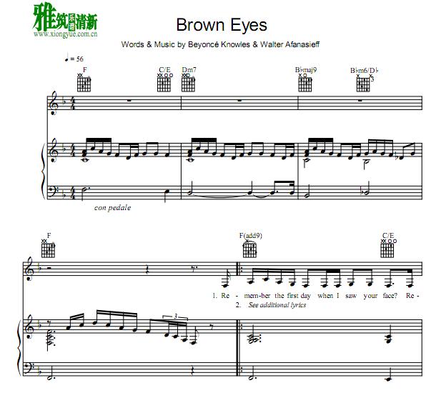 DESTINY'S CHILD - Brown Eyes  ٰ