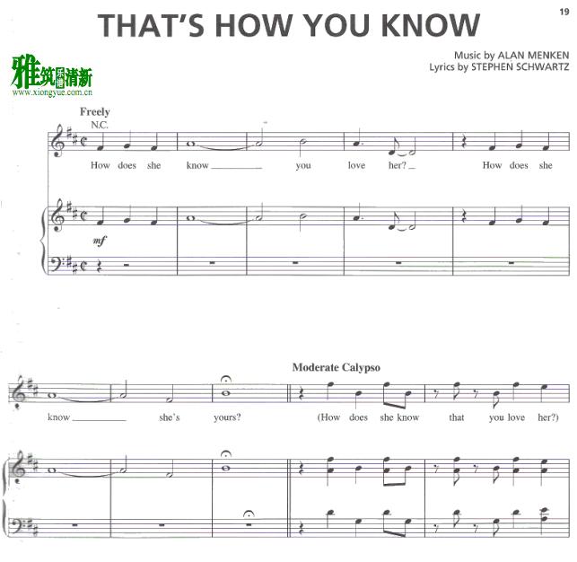 Enchanted-That's How You Know���� ���� ������