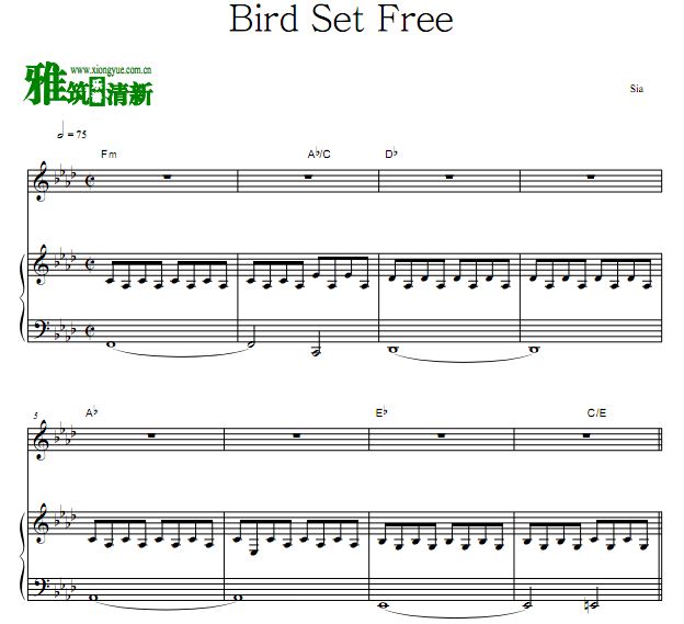 Sia - Bird Set Free  ٰ