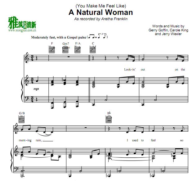 (You Make Me Feel Like) A Natural Woman 