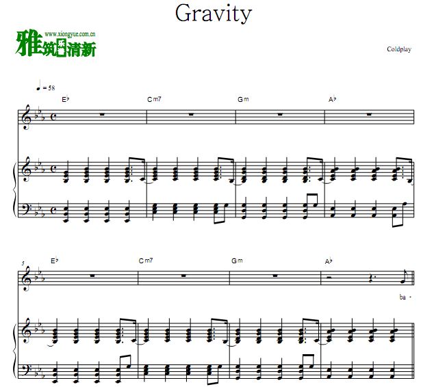 Coldplay - Gravityٰ 