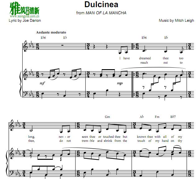 ,üڭ Man of La Mancha - Dulcinea 