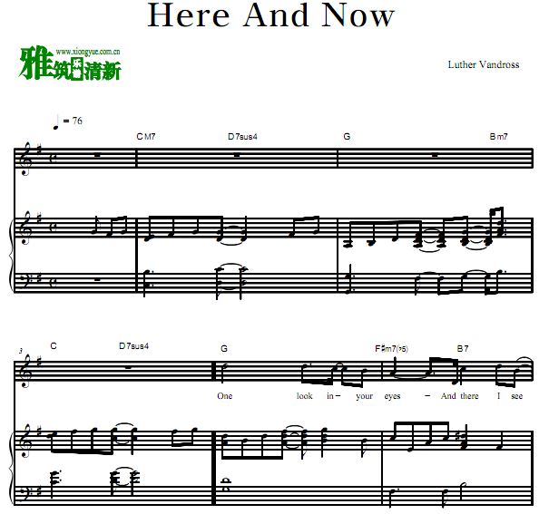 Luther Vandross - Here And Nowٰ 