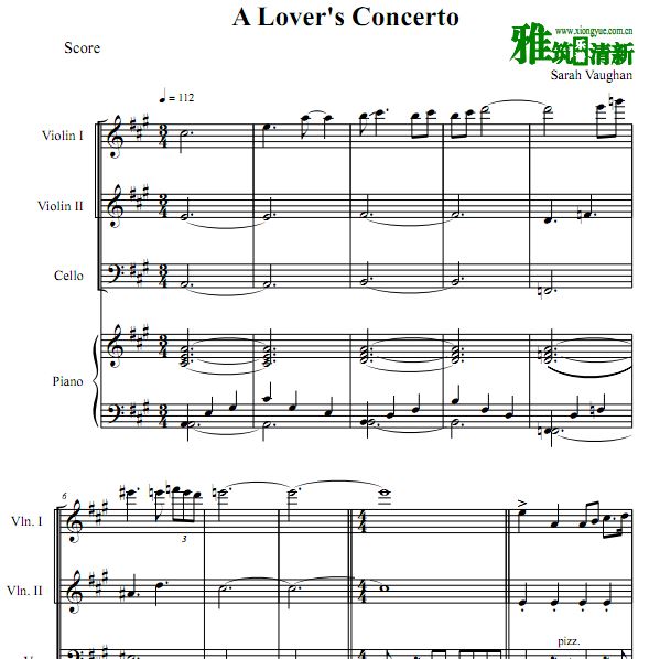 A Lover's Concerto ЭС