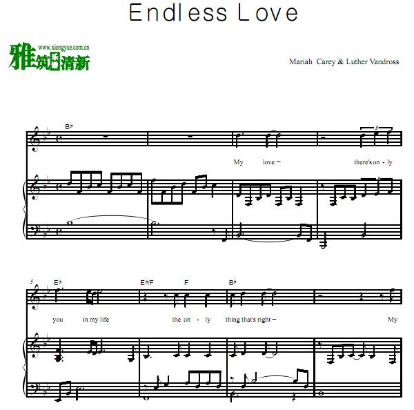 Mariah Carey, Luther Vandross - Endless Love ٰ 