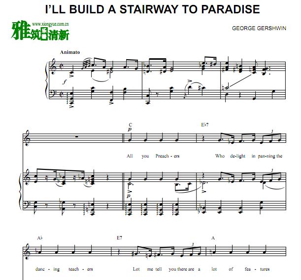 ʲ I'll Build a Stairway To Paradiseָٰ
