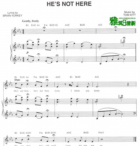  Next to Normal - He's not here ָٰ