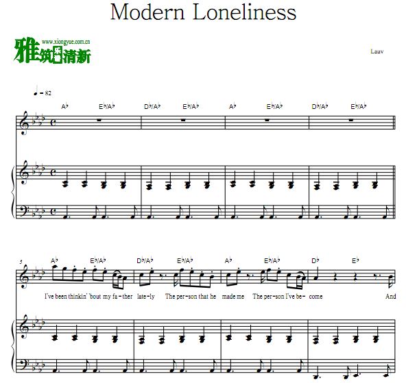 Lauv - Modern Lonelinessٰ 