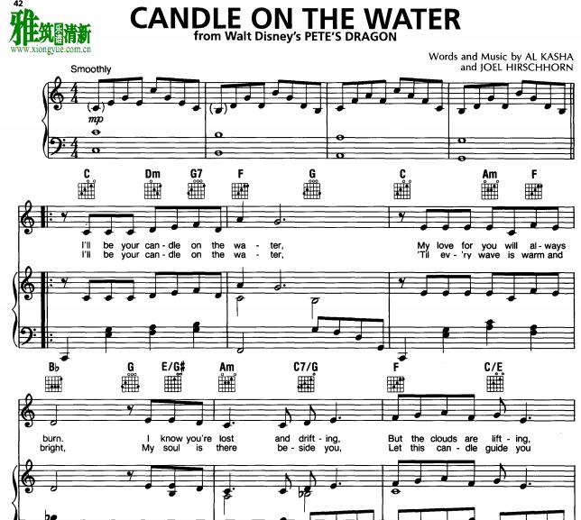 ˵õ Pete's Dragon - Candle On The Water 
