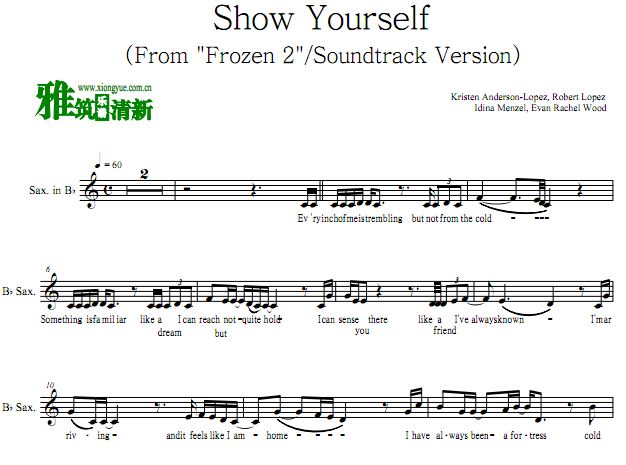 FROZEN2 - Show Yourself B˹  Bb-B-C Show Yourself˹