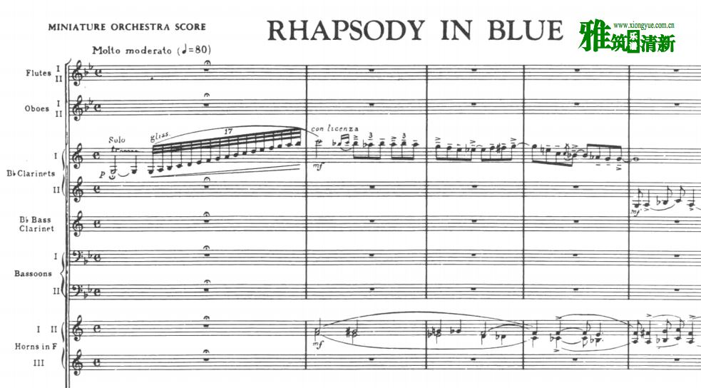 Gershwin - Rhapsody in Blue ʲ ɫ΢͹ֶ