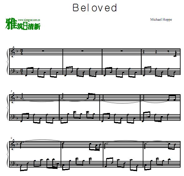 Michael Hoppe · Beloved