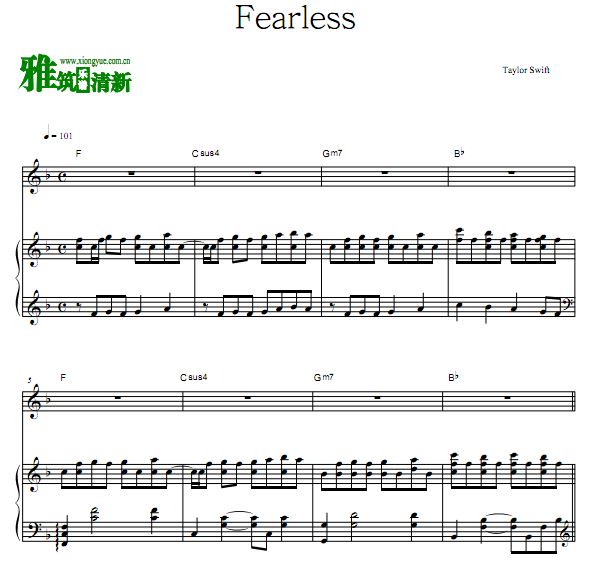 Taylor Swift - Fearlessٰ  
