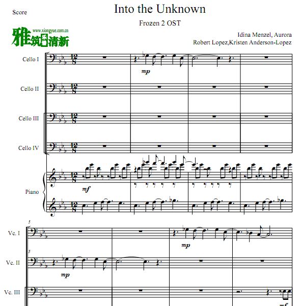 FROZEN2 - Into The Unknownٰ