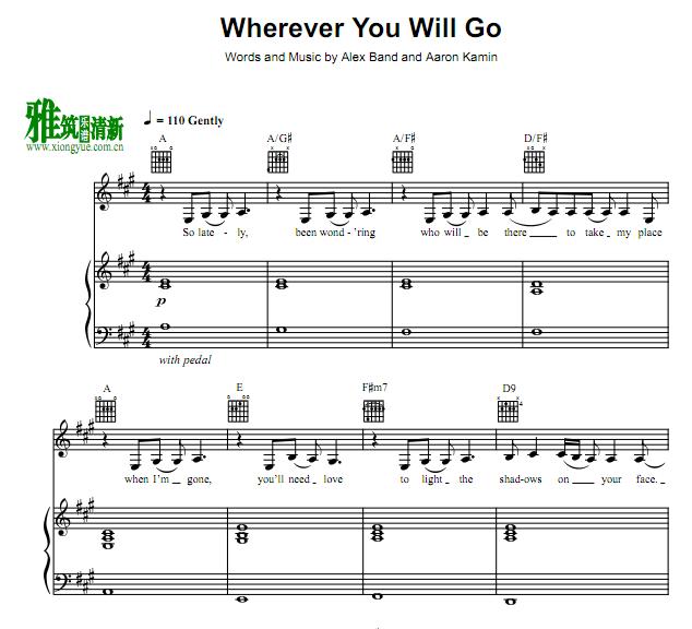 Charlene Soraia - Wherever You Will Go 