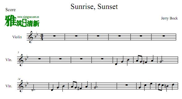 ݶϵС Sunrise, SunsetС