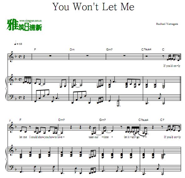 ɽ - You Won't Let Meٰ