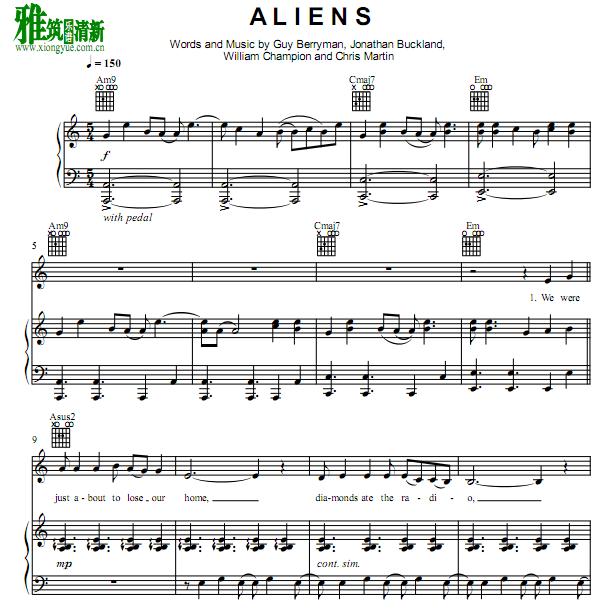 Coldplay - ALIENS���� ����