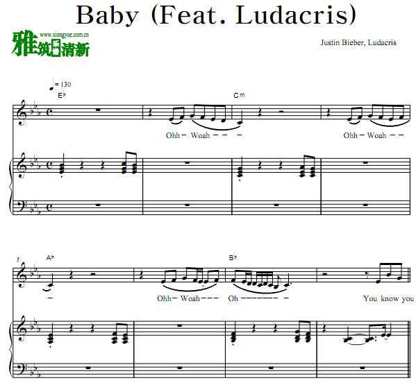 Justin Bieber - Baby (Feat. Ludacris)ٰ