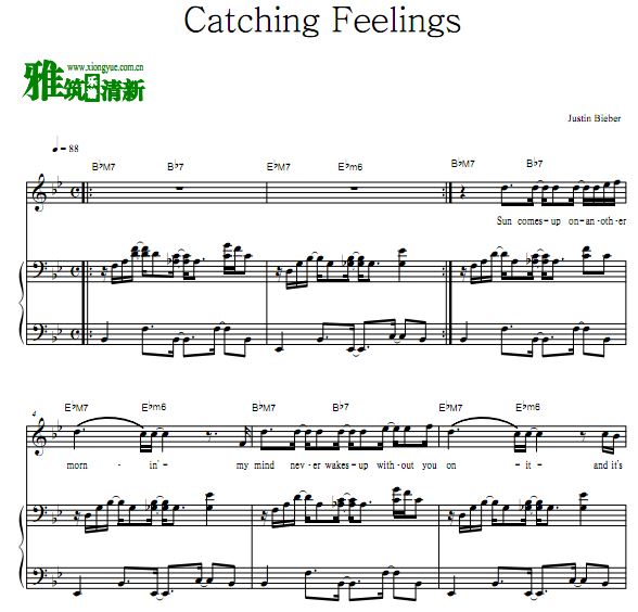Justin Bieber - Catching Feelingsٰ