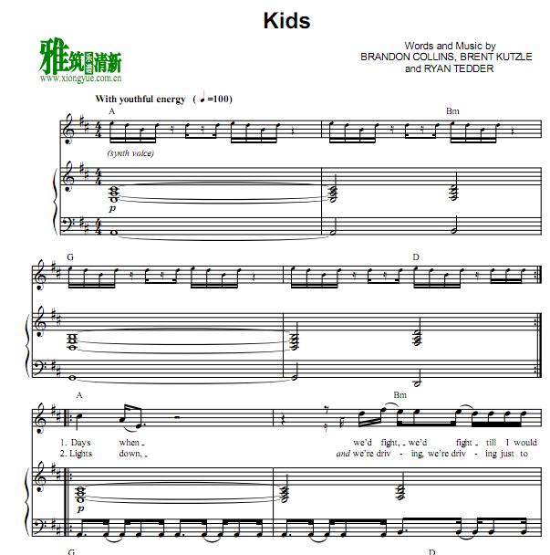 One republic - Kids 