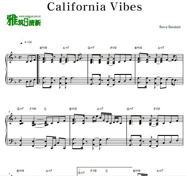 Steve Barakatt ʷٷ· California Vibes 