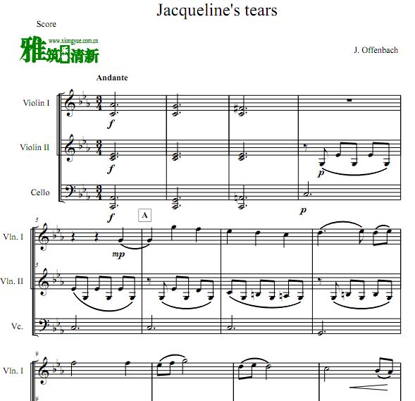 Jacqueline's Tears ܿյСٴ