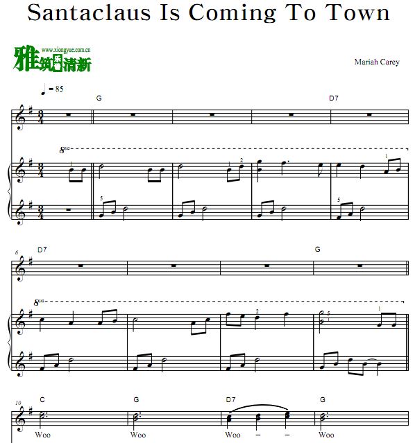 Mariah Carey - Santaclaus is Coming To Townָٰ