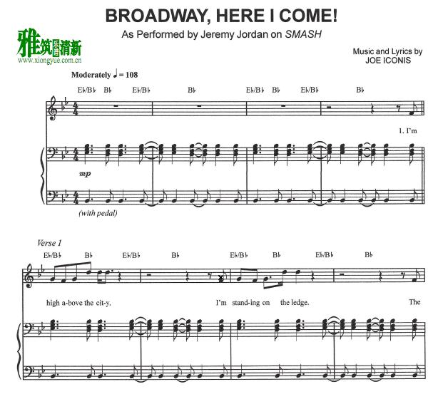Jeremy Jordan - Broadway Here I Come  