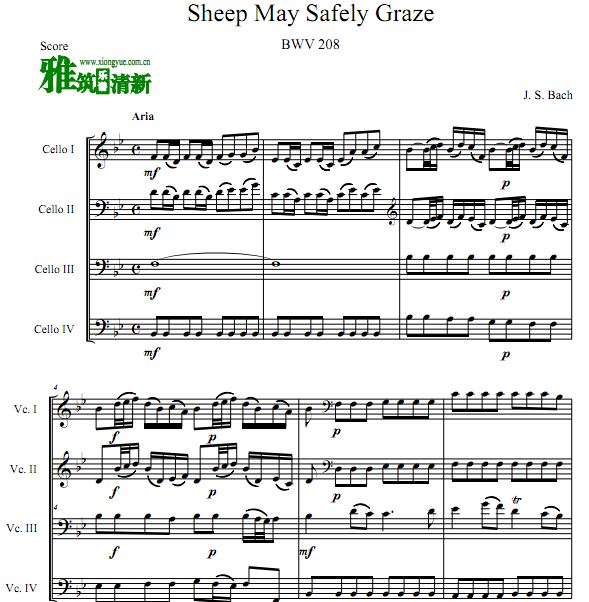 ͺ Sheep May Safely Graze BWV 208 ڰسԲݴ