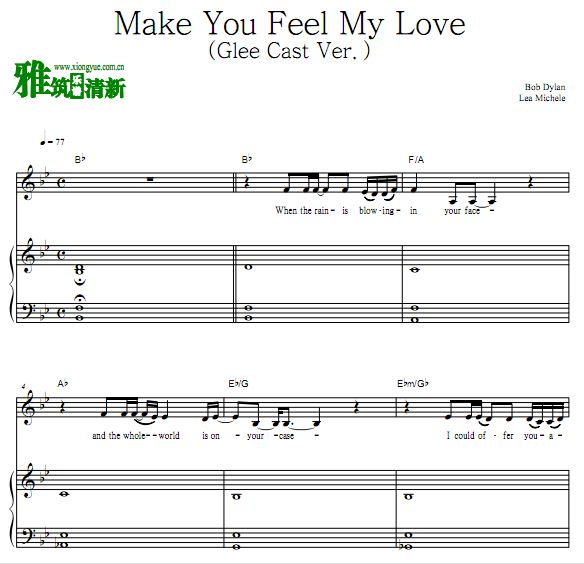 ֺϳŰ Make You Feel My Loveٰ 