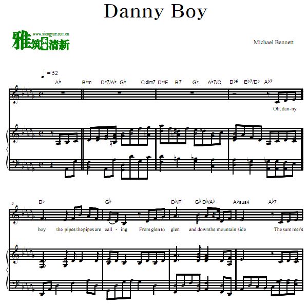 Michael bannett - danny boy ٰ 