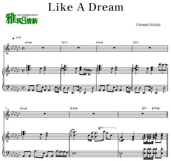 Chrisette Michele - Like A Dreamٰ  