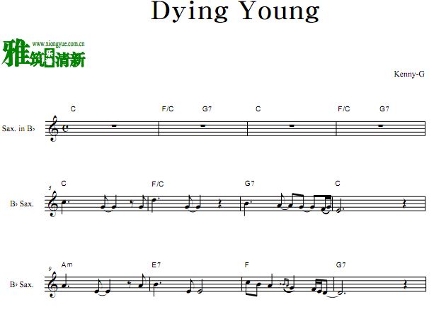 Kenny G ·  Dying YoungB˹