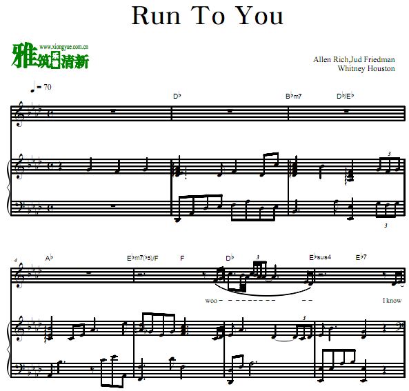 Whitney Houston - Run to Youٰ 