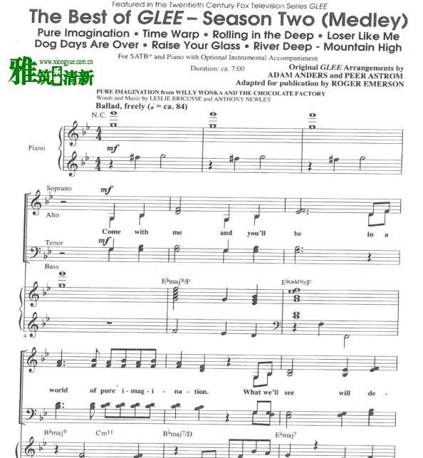 Glee ֺϳŵڶϳ 8ĿSATBٰ 