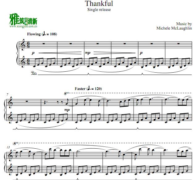 Michele McLaughlin - Thankful 