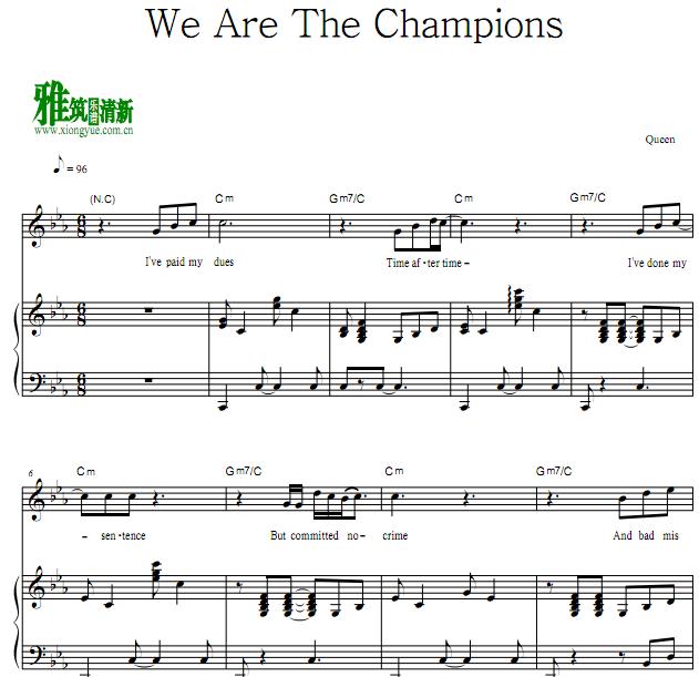 Queen - We Are The Champions 